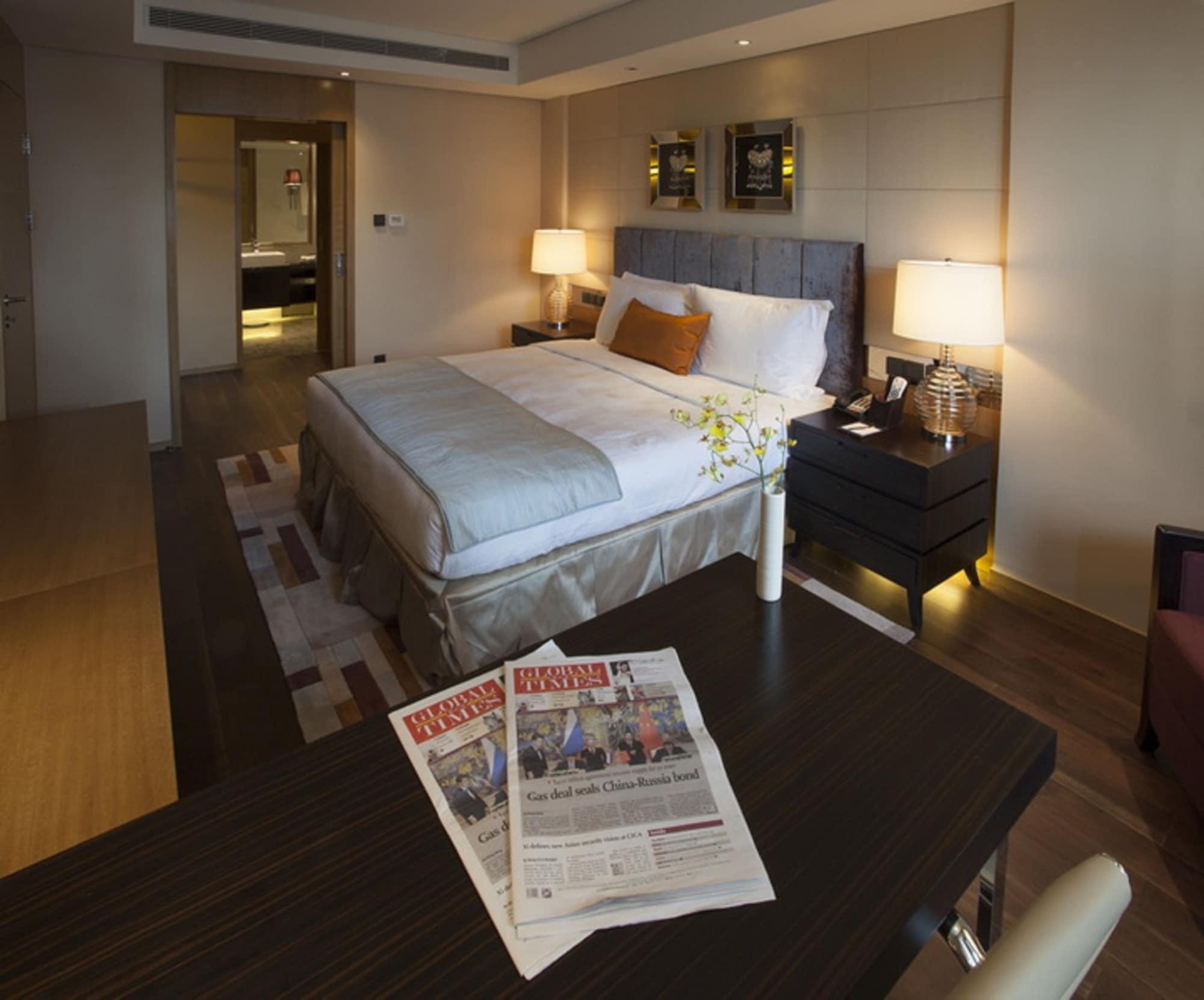 ลี การ์เดน เซอร์วิส อพาร์ตเมนต์ Aparthotel ปักกิ่ง ภายนอก รูปภาพ